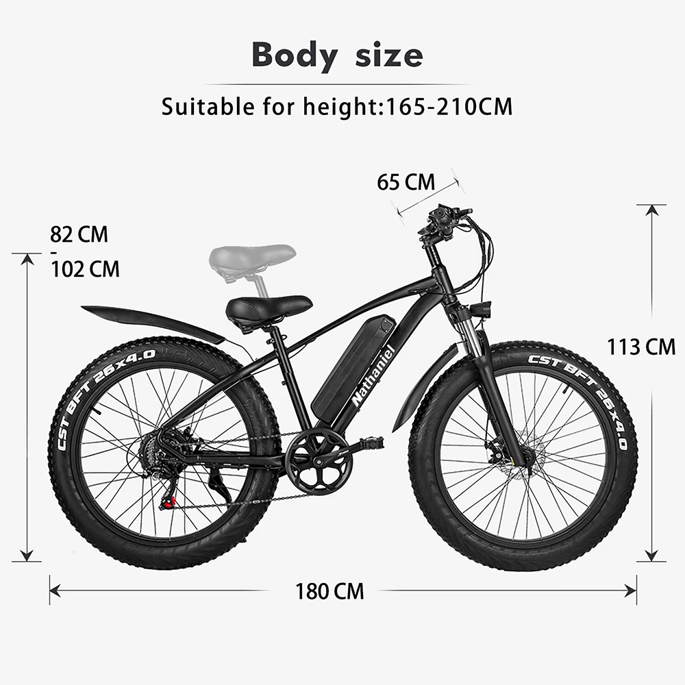 Электрический велосипед 48 в 1000 Вт спортивный горный электровелосипед с 4 0