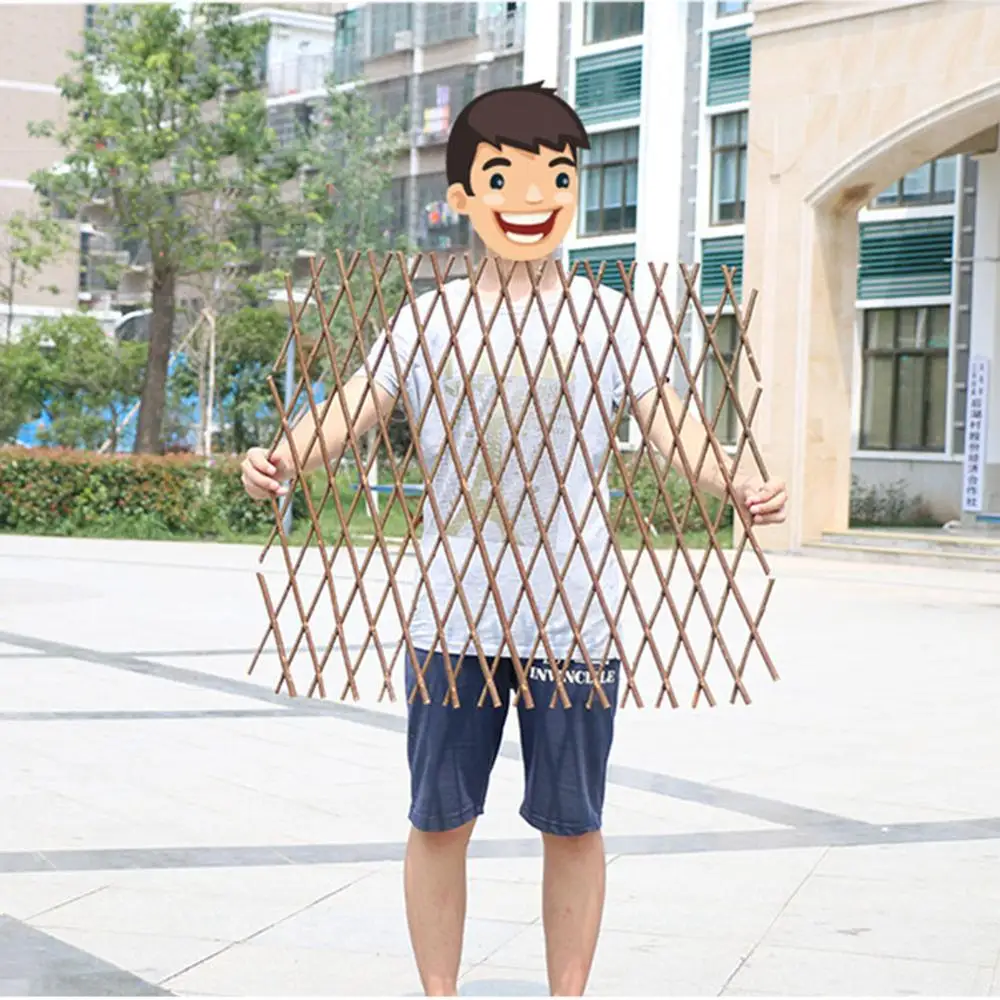 40 см расширяемый искусственный забор для конфиденциальности УФ защищенный экран