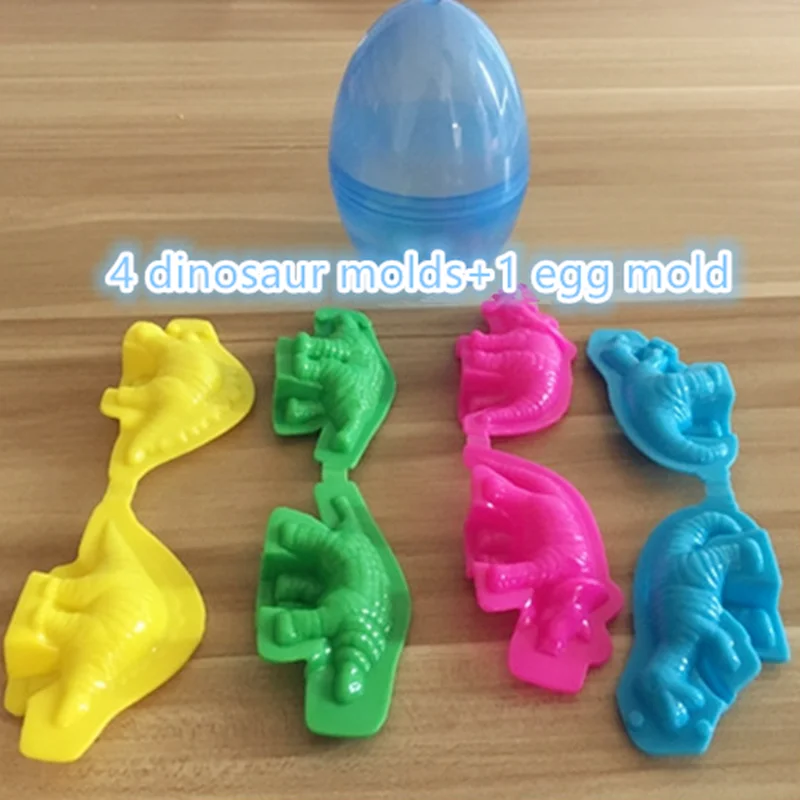 Учебный Пластилин формочка животных Динозавр моделирование DIY комплект глины