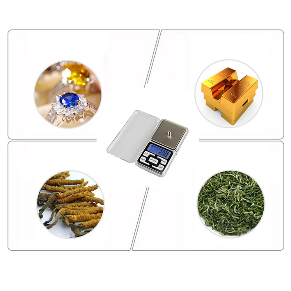 Женские кухонные весы карманные цифровые точные 100/200/300/500 г для ювелирных изделий