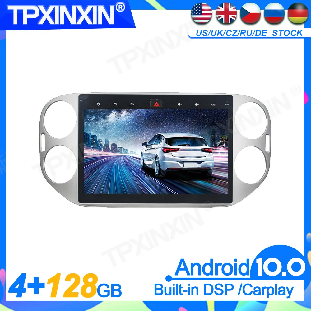 128G Android для Volkswagen/VW Tiguan 2013 2015 головное устройство Автомобильный мультимедийный