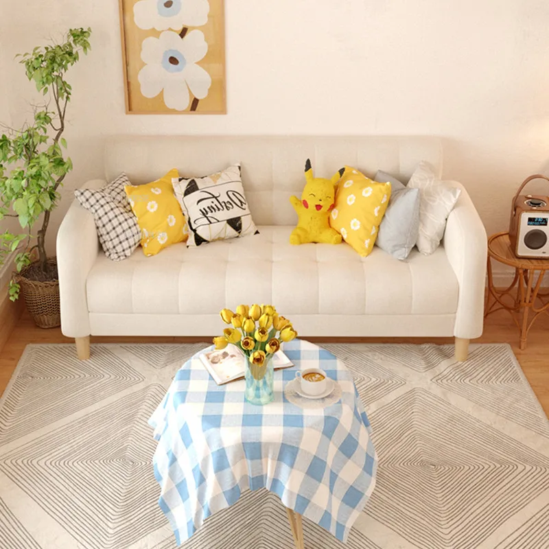 Диваны для маленькой квартиры в скандинавском стиле домашняя мебель современное