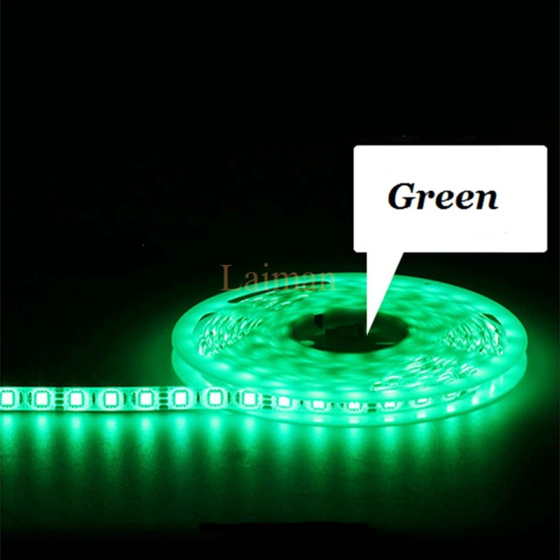 5050SMD Светодиодная лента 5 м/лот 60led/m DC12V IP65 гибкий свет водонепроницаемый