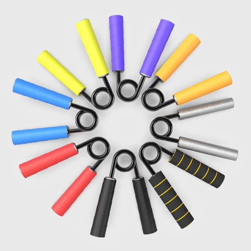 

Hand Grip High Carbon Steel Spring Gripper Grip Strength Hand Exerciser Finger Trainer Sponge Forearm Grip Fitness Equipment
