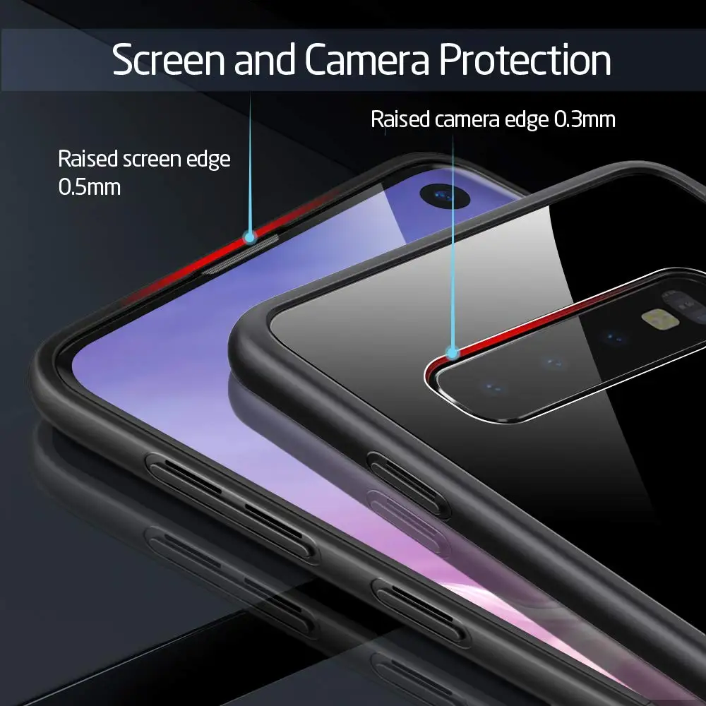 Phone Case For Samsung Galaxy A30 A50 A40 A70 A20 A10 A20e M20 A7 A8 A9 A6 Plus 2018 Tempered Glass Back Soft TPU Silicone Cover | Мобильные