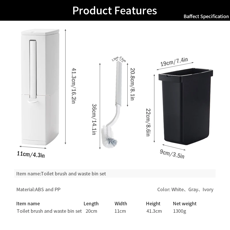 Мусорное ведро мусорный бак Пластиковый Мусорный с унитазом ванная комната