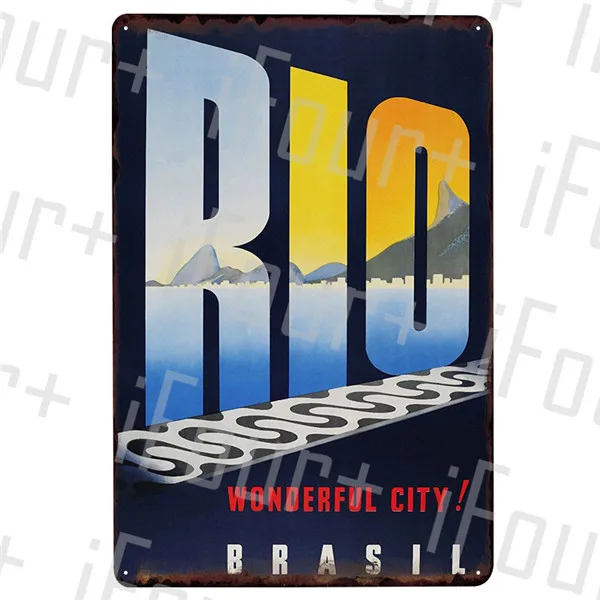 Оловянная вывеска Mallorca металлическая пластинчатая доска металлическая винтажная декоративная металлическая вывеска металлический плакат домашний бар паб кафе украшение винтажные плакаты - Цвет: 1554