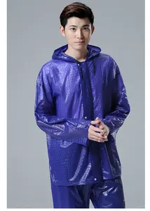 Adult Bicycle Rains Set Raincoat Motorcycle Rainwear Men Women Tops Pants Waterproof Rainwears Capa De Chuva Rain Suit 60YY186
