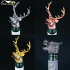 Пробка для бутылки вина, нержавеющая сталь, олень, голова дракона, уникальные аэраторы для вина, барные инструменты, посуда для бара