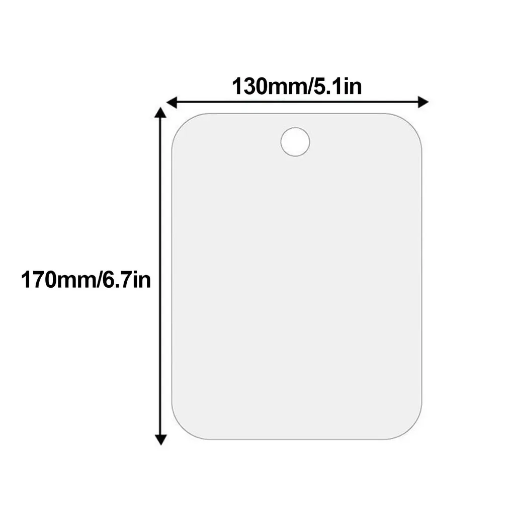 Зеркало для душа акриловое противотуманное зеркало ванной комнаты без тумана