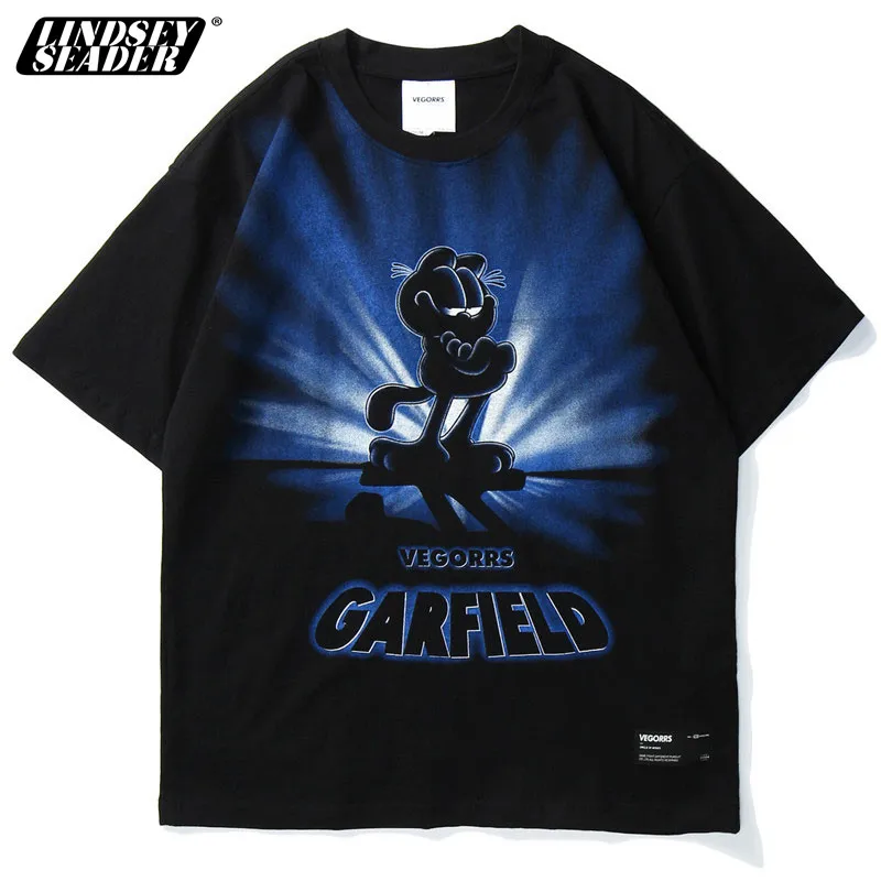 Футболка Lindsey Seader для мужчин и женщин футболки с мультяшным рисунком черная Милая