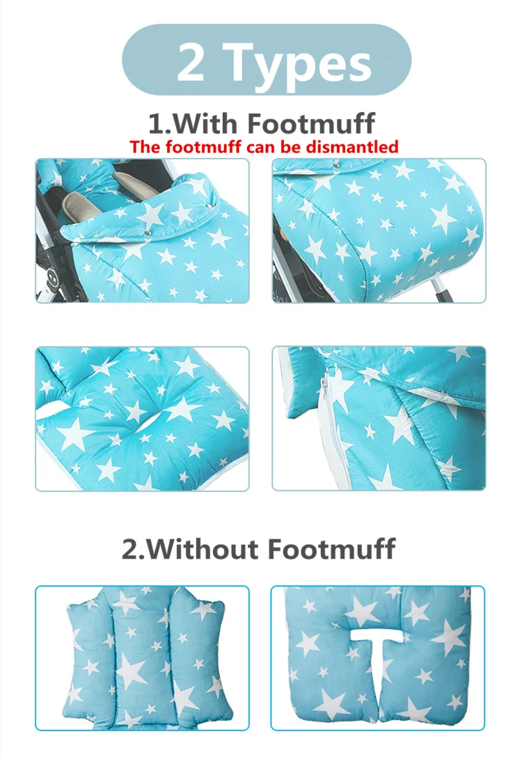 Головка Поддержка Коляска из хлопка и льна для малышей с подкладкой на