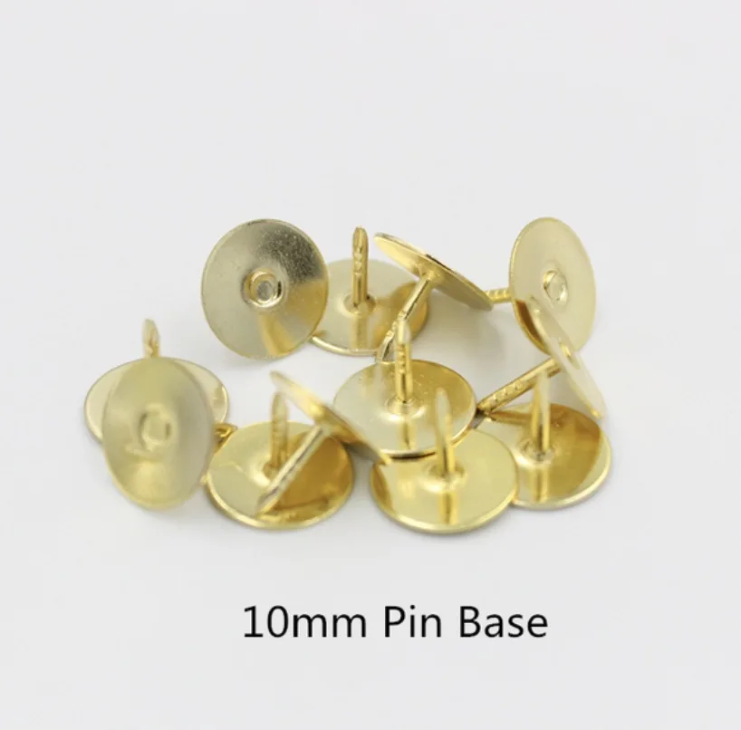 

5000pcs 10mm gold pin send by fedex