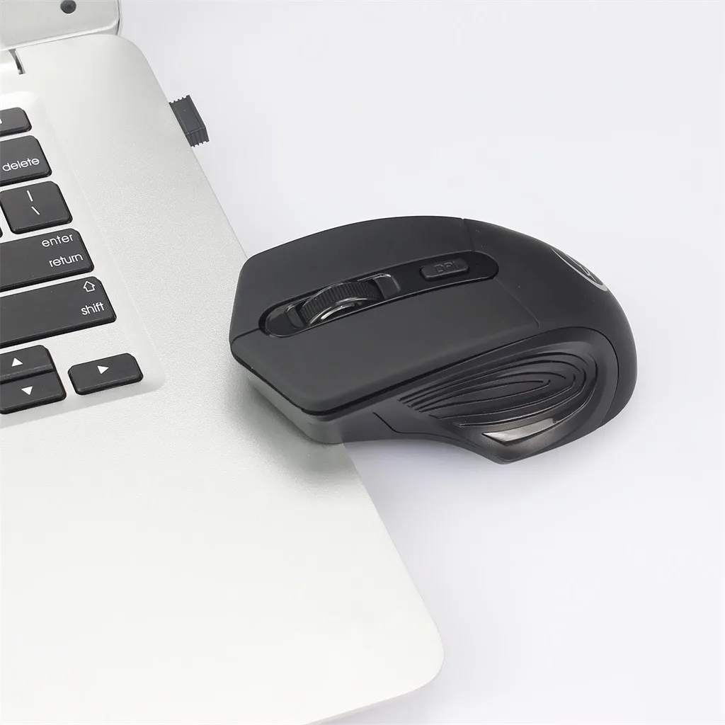 2,4 ГГц Беспроводная оптическая USB игровая мышь 2400 dpi перезаряжаемая Бесшумная мышь эргономичная мышь s Raton Inalambrico Ordenador