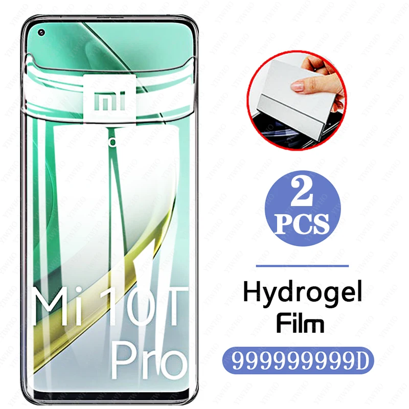 

Screen Protector for Xiaomi Mi 10T Pro Lite Full Cover Hydrogel Film XioMi 10 Lite 10s 10i 10 T I S 10TPro 10lite 5g Lens Glass
