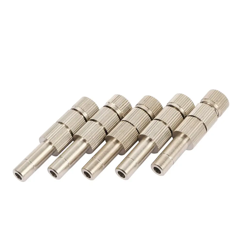 6mm Metal Low Pressure Quick-connect Misting Nozzle With Filter inside 0.2/0.3/0.4/0.5/0.6mm Orifice Cooling Irrigation Sprayer | Дом и сад