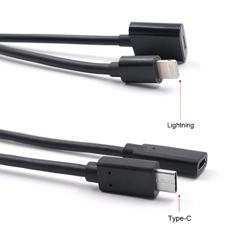 1 м Удлинительный кабель для DJI OSMO Карманный ручной карданный Lightning type-c порт usb