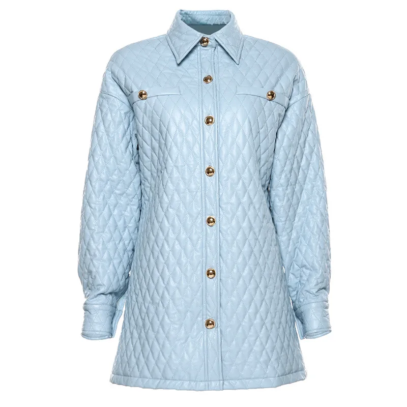 Повседневная однотонная однобортная Женская куртка трендовые товары 2020 пальто