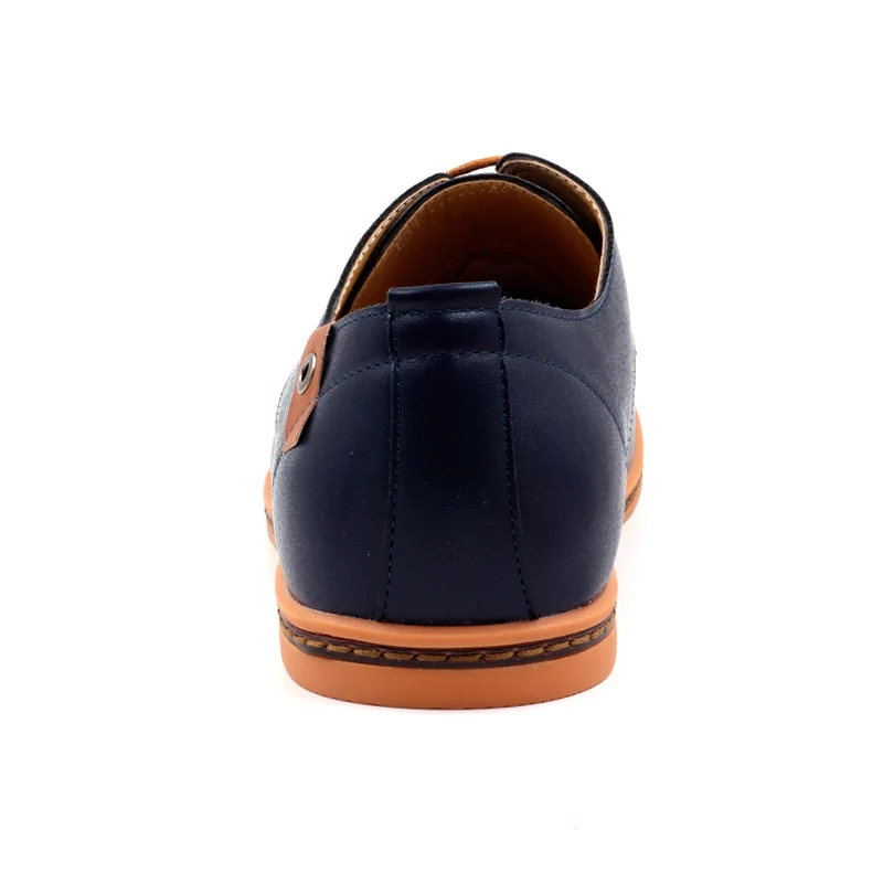 COSIDRAM размера плюс 47 48 мужская повседневная обувь PU кожаная весна осень Мужская