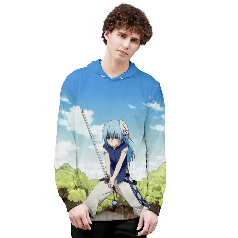

2021 Fashion Design 3D Print That Time I Got Reincarnated as a Slime Hooded Sweatshirt Men/women Casual Autumn Hoodies Pullover