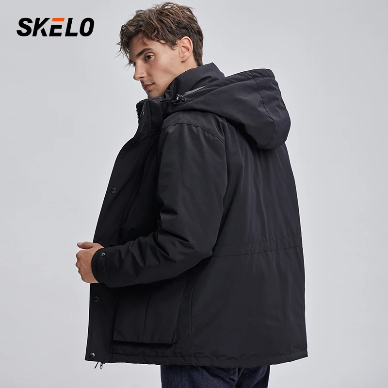 Мужская водонепроницаемая лыжная куртка теплая зимняя горная ветровка дождевик