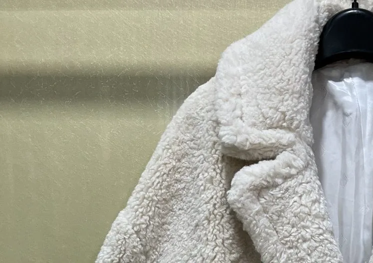 Женское пальто средней длины из искусственного меха Свободный теплый кардиган с