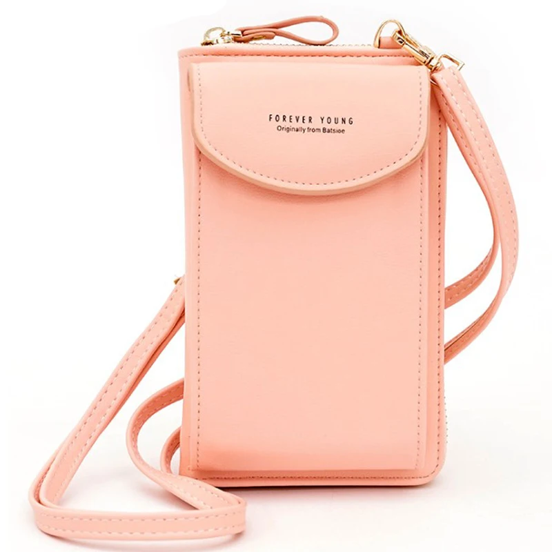 

Женская сумка через плечо высокого качества, сумка на плечо, вертикальный мини-кошелек на молнии, Женский кошелек, бумажники с держателем дл...