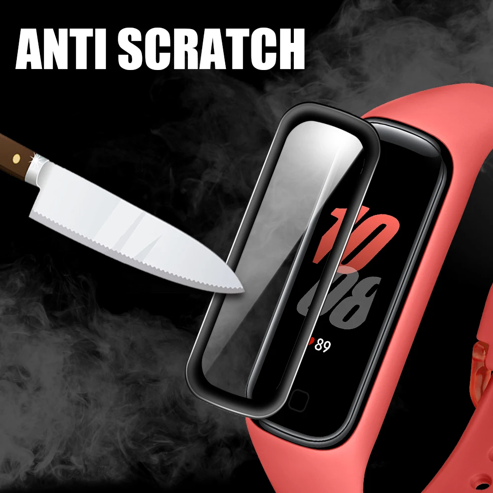 2 шт. 3D мягкие изогнутые Smartband защитная пленка для Samsung Galaxy Fit R220 смарт-браслет