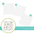 Пластиковый трафарет с пятиконечными звездами на Хэллоуин, без штампов, сделай сам, фотоальбом, тиснение, украшение, ремесленный шаблон