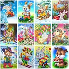 Evershine Алмазная вышивка кролик полная площадь Алмазная мозаика мультфильм картина стразы подарок на день святого валентина