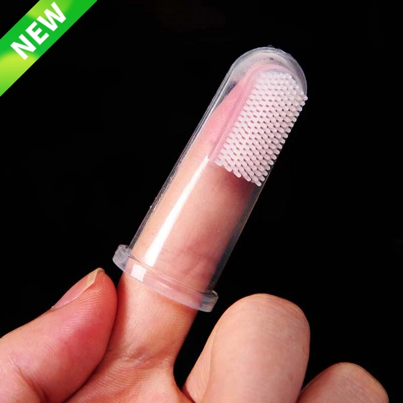 Зубная щетка для собак и щенков уход за зубами мягкая чистки кошек аксессуары |