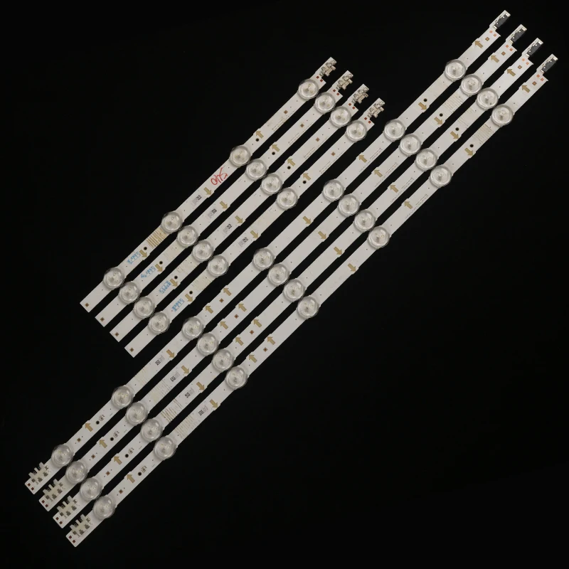 Комплект 8 шт. светодиодный de retroiluminación для Samsung UE43J5550 UE43J5600 ue43j5502 S_5j55_43_FL_L7 R4 LM41-00117X LM41-00117W BN96-363