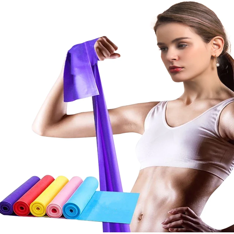 Эластичный пояс для йоги резиновые ленты занятий йогой пилатесом фитнесом