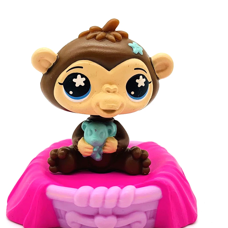 Игрушечные модели животных LPSLittle зоомагазин обезьяна кошка щенок старые игрушки