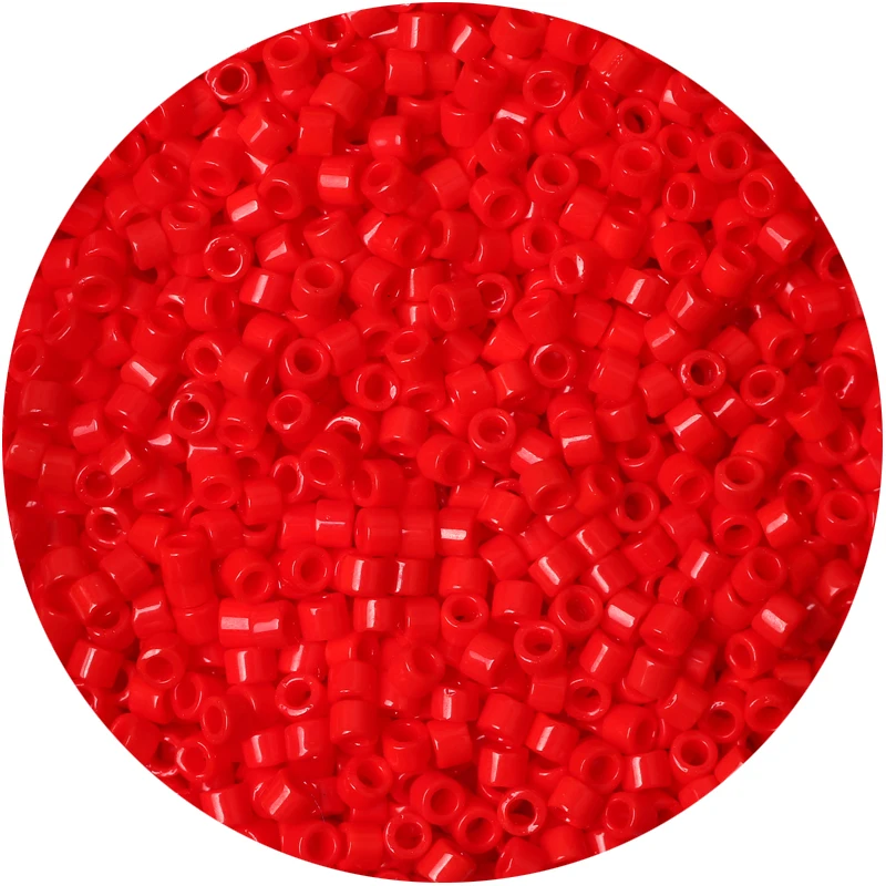 

FAIRYWOO 5 Grams/Bag Japan Miyuki Delica Bead For Bracelet Accessories DB723 Red Color DIY Jewelry Making Necklace Kit Wholesale