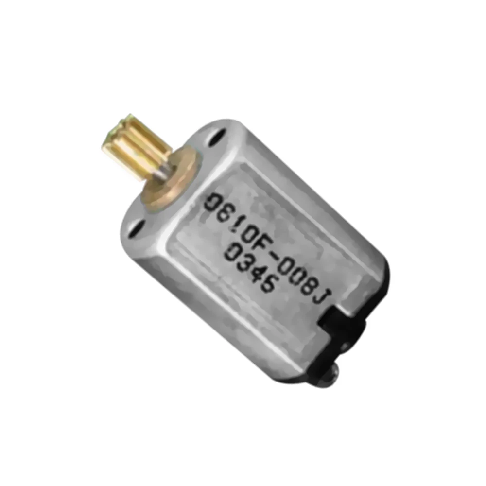 Высокоскоростной мини электродвигатель с металлической щеткой и зубчатым