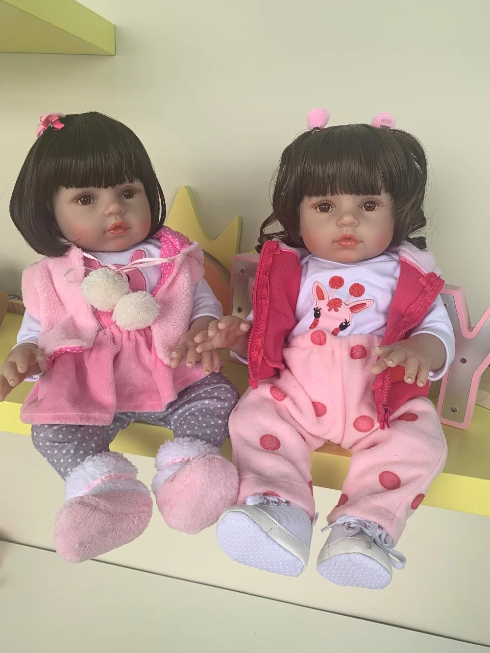 Силиконовая кукла реборн NPK на весь рост 48 см Реалистичная мягкая ощупь Кукла