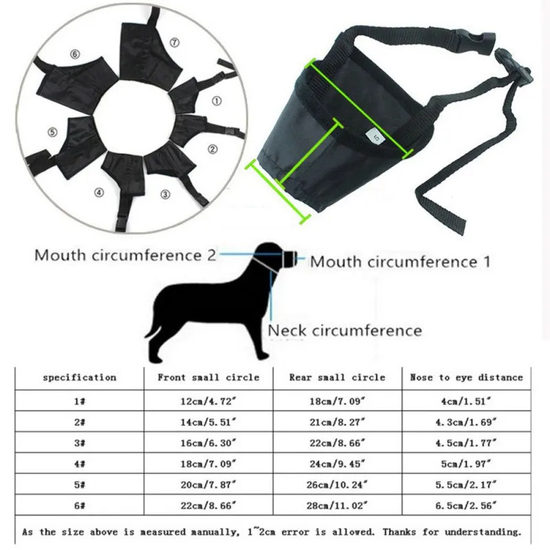 

Pet Mask Dog Buckled Breathable Anti Barking Biting Puppy Training Protection Supplies Anti-bite, anti-bark muzzle