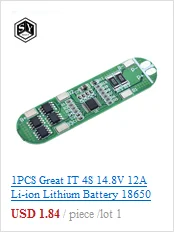 1 шт. Great IT 5V 1A Micro USB 18650 type-c литиевая батарея зарядная плата модуль+ защита двойные функции TP4056 18650