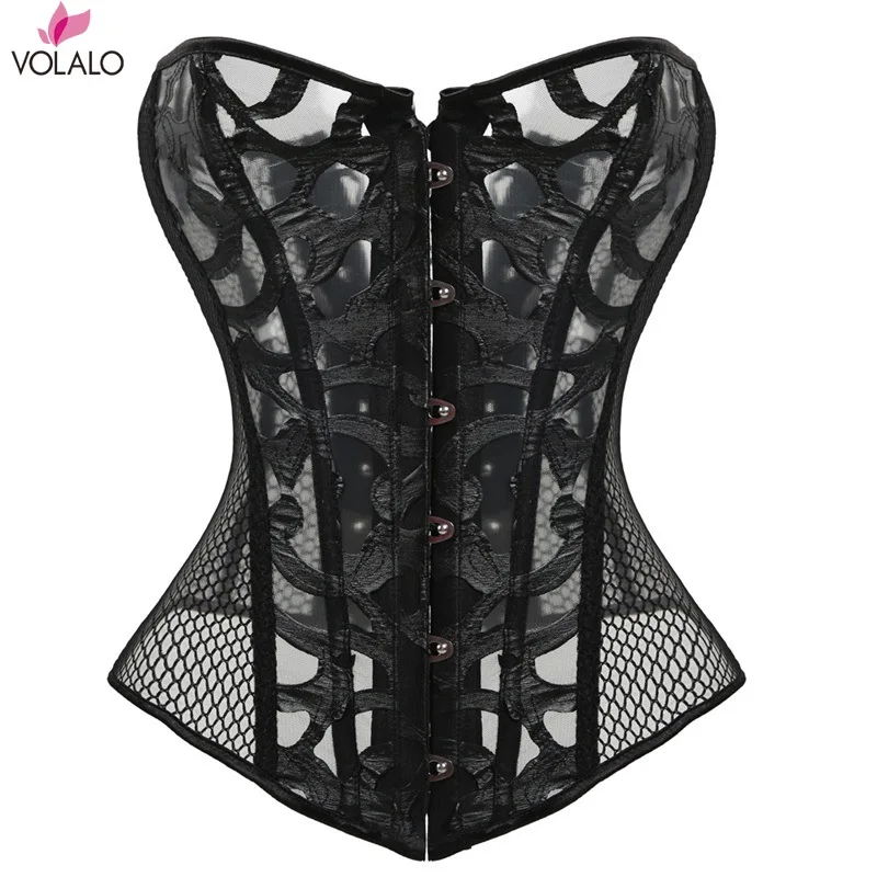 2019 Women Fashion Hallow Out Corset Patchwork Waist Trainer Vintage Slimming Belt Bodycon Wear Shaper Elegant Shapers | Женская одежда