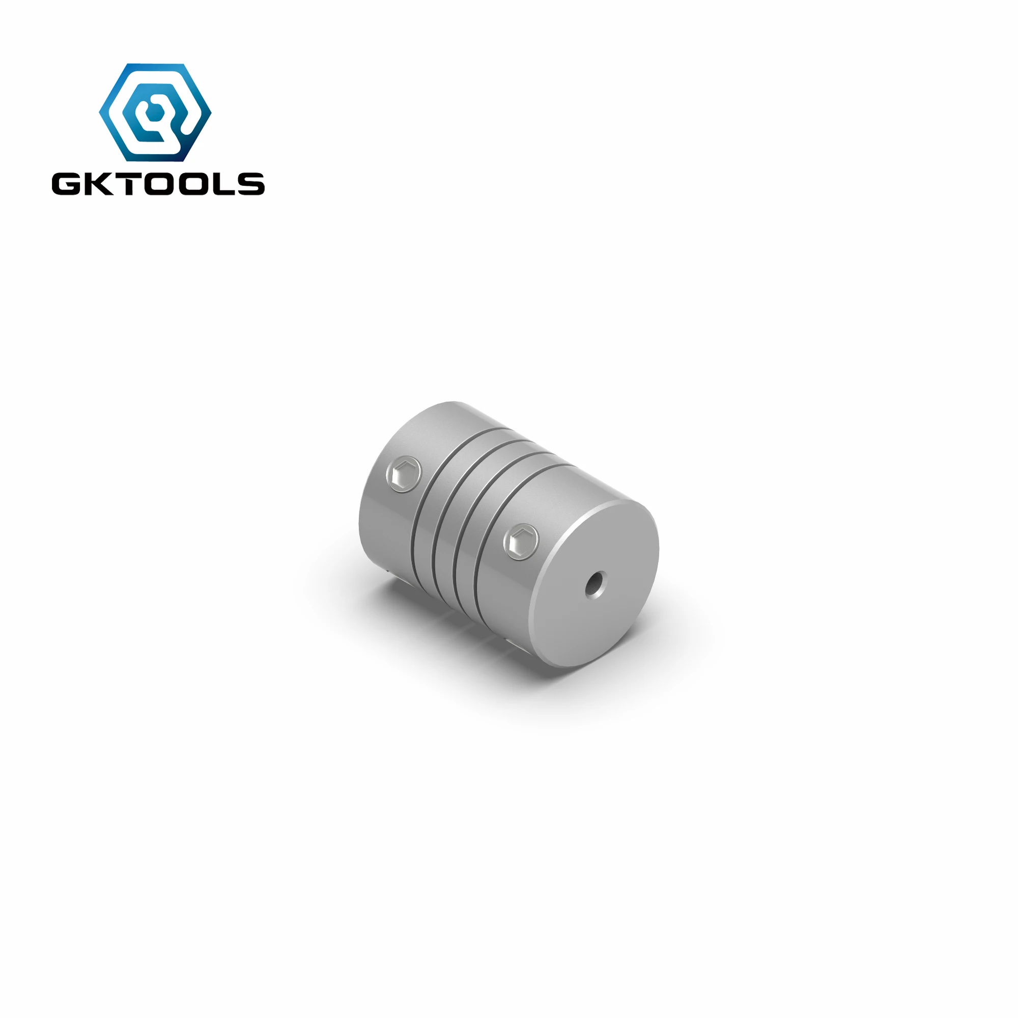 Алюминиевый ЧПУ двигатель GKTOOLS штыревой вал соединителя 2 мм до 8 гибкая муфта OD