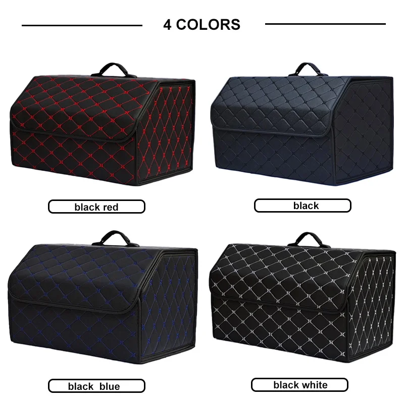 

Multipurpose Collapsible Car Trunk Storage Organizer With Lid Portable Car Storage Bag Car Trunk Organizer