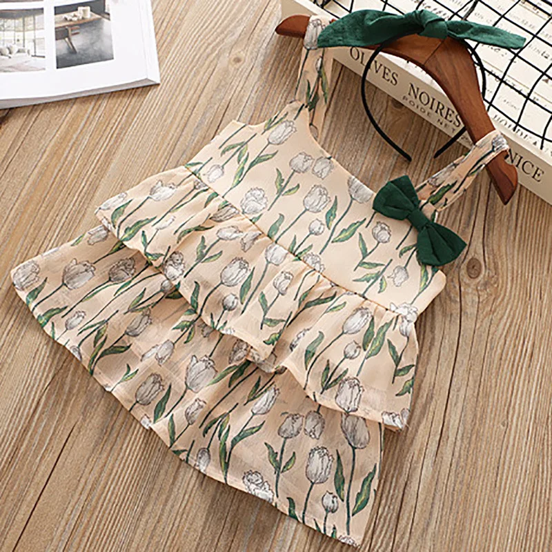 Комплекты одежды для девочек летние модные топы детей + шорты спортивные костюмы