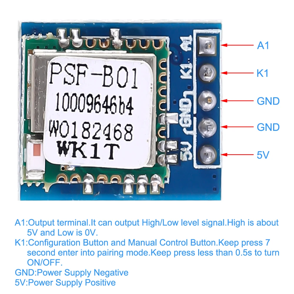 Беспроводной пульт дистанционного управления ESP8285 ESP8266 Wi Fi IoT модуль