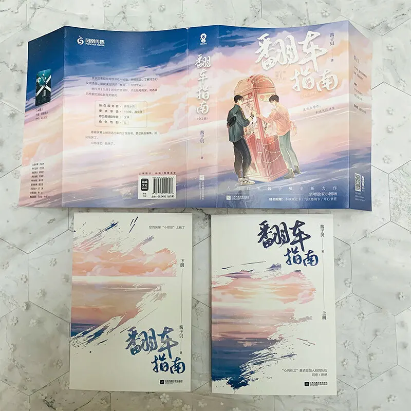 

2 Books/Set Online Love Rollover Guide Novel Fan Che Zhi Nan Youth Literature E-sports Novels Fiction Book