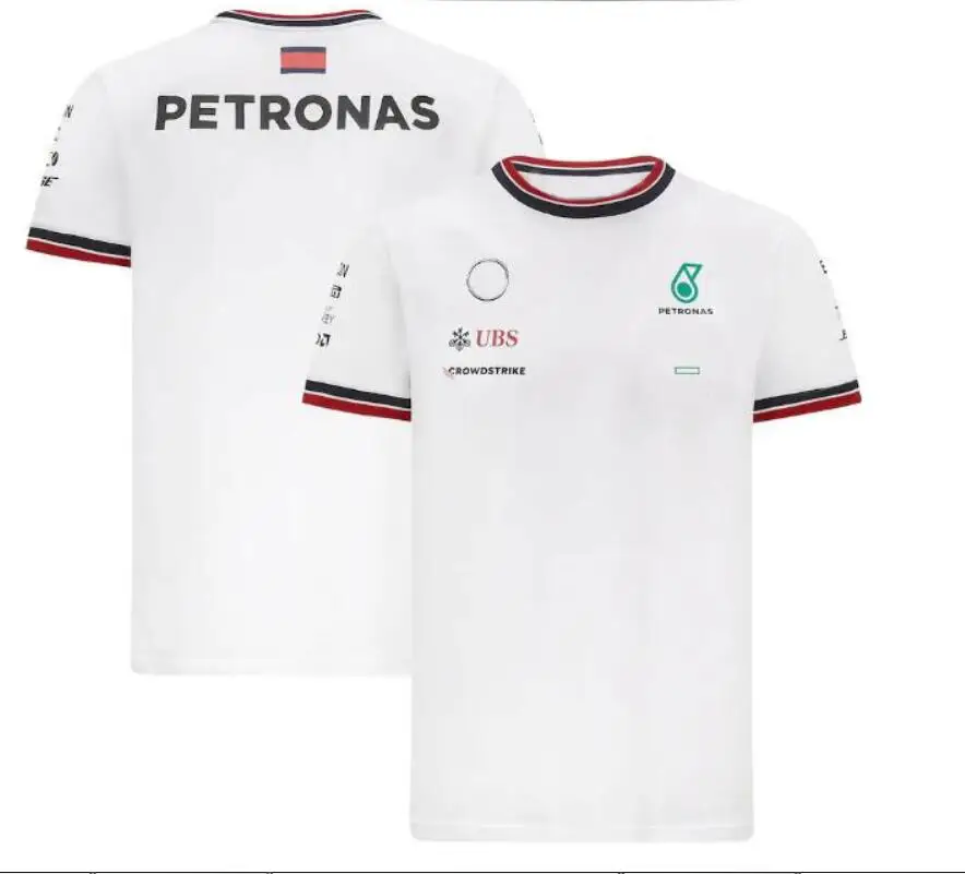 

F1 Formula One racing Polo shirt Team uniform 2021 racing uniform Short-sleeved lapel T-shirt can be customized