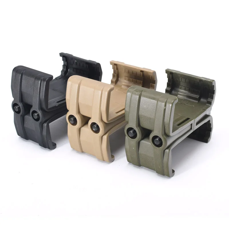 Тактический параллельный соединитель для страйкбола магнитный зажим черного