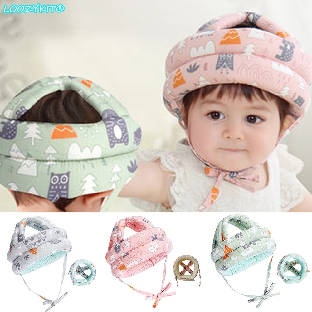 

Adjustable Baby Infant Toddler Walking Protect Safety Hat Helmet Head Cushion Bumper