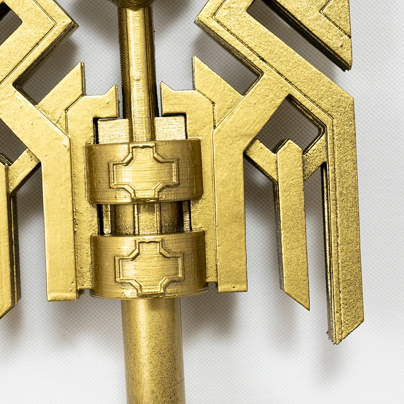 Spot Final Fantasy FF14 The Crystal Exarch персонал косплей костюм cos реквизит оружие волшебная