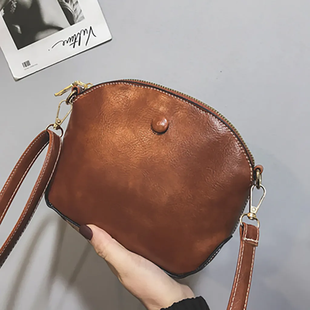 Женская сумка на плечо сумка-мессенджер молнии Повседневная модная сумочка для